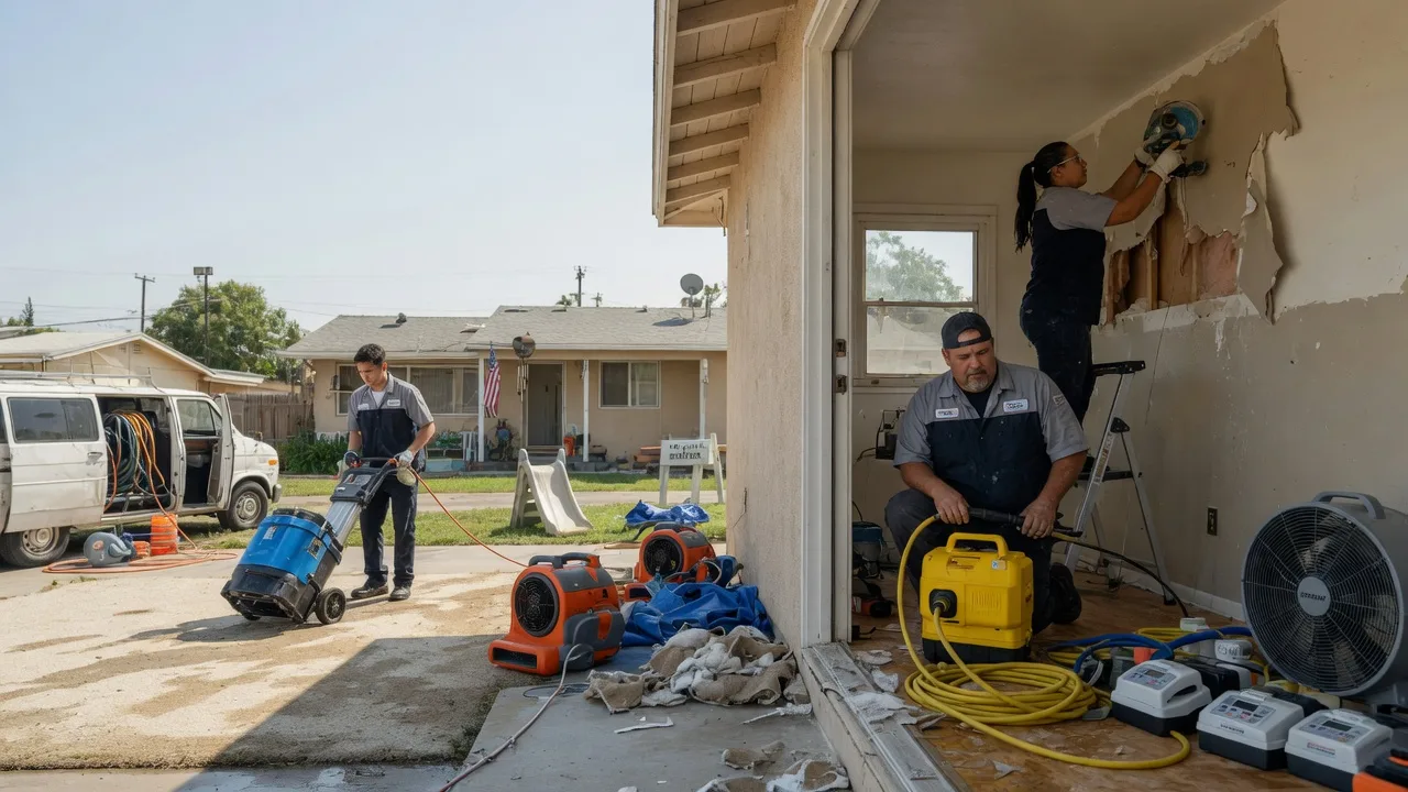 Water Damage Restoration in New Douglas, IL near me
